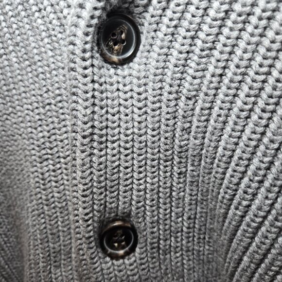 Duluth Trading Company, Shawl Collar Cardigan, Gray, Men's Large - Picture 8 of 8